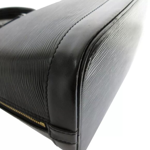 Auth LOUIS VUITTON Epi Alma Handbag black Epi Leather - Picture 5 of 12